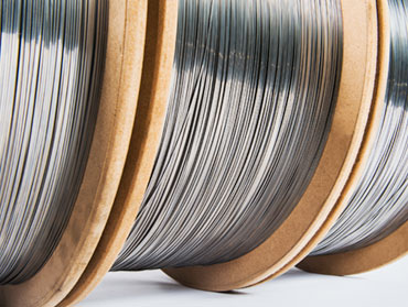 High purity strip for weld wire