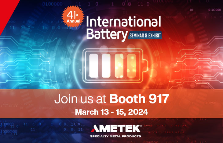 Supercharging the Future of Batteries  at the International Battery Seminar 2024
